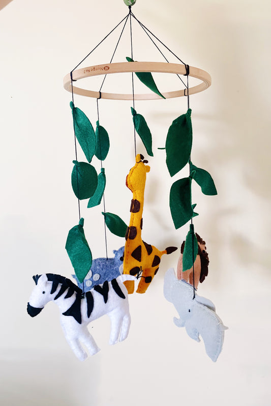 Safari Animal Baby Mobile