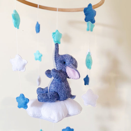 Starry Elephant Mobile