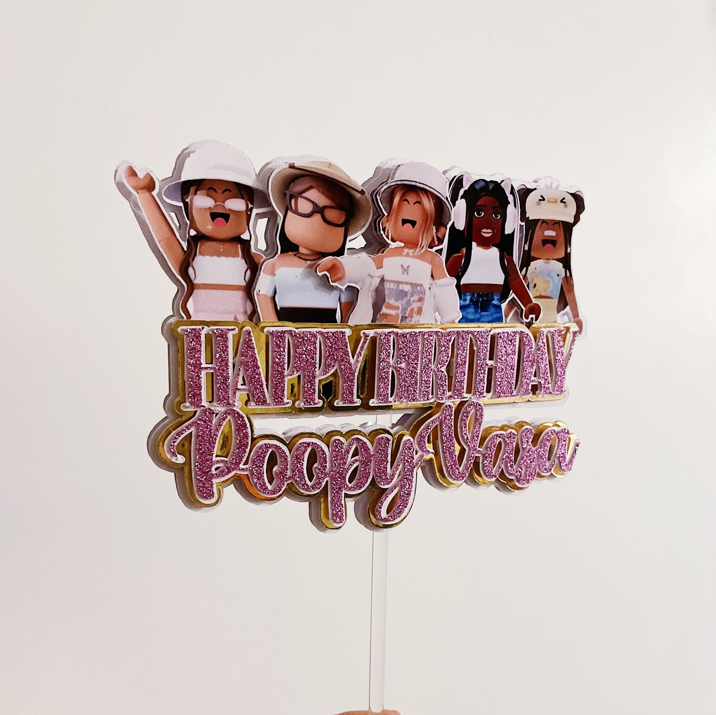 CUSTOM Cake Topper