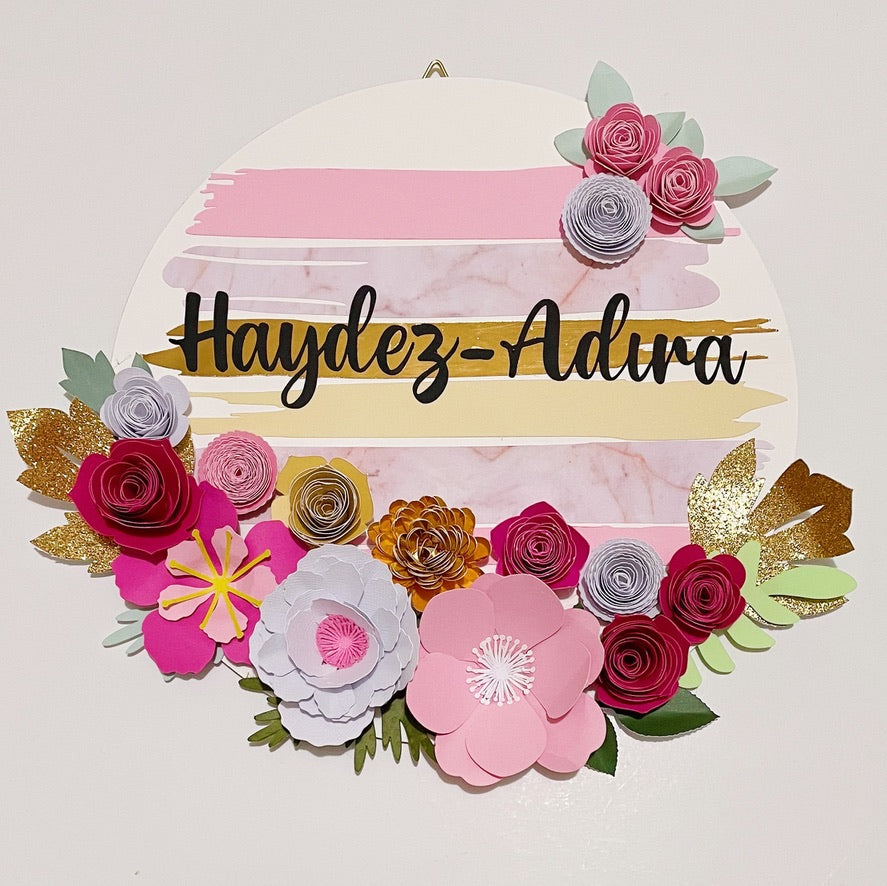 Floral Wall Hanging Small