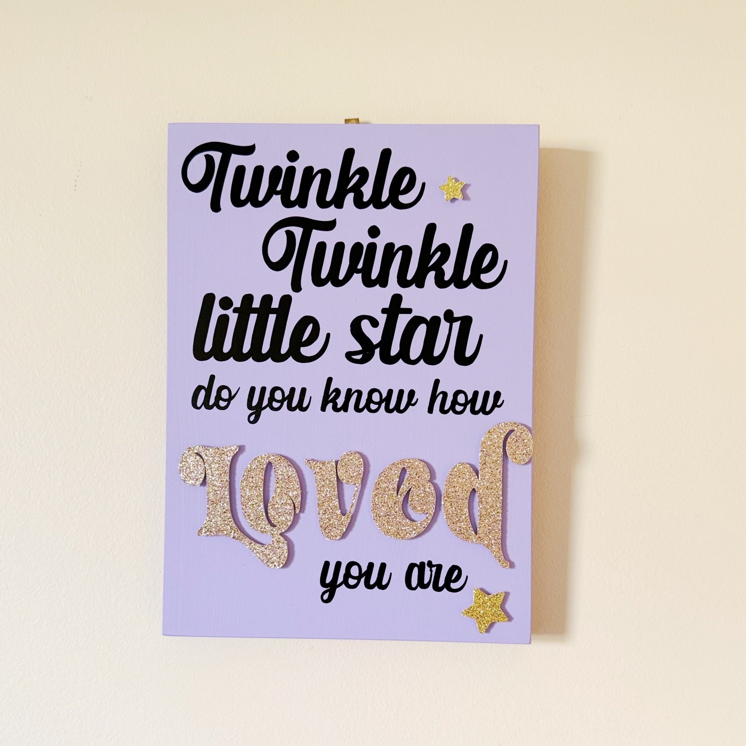 Nursery Wall Hangings.