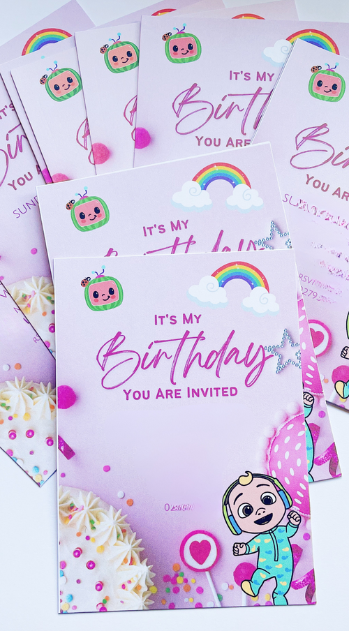 Birthday Invitation.