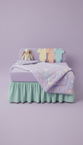 Lavender Dream crib bedding set