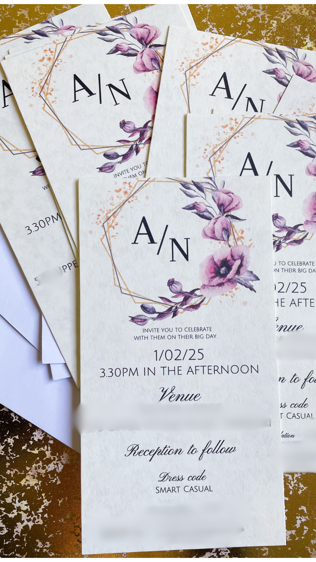 Wedding Invitation.