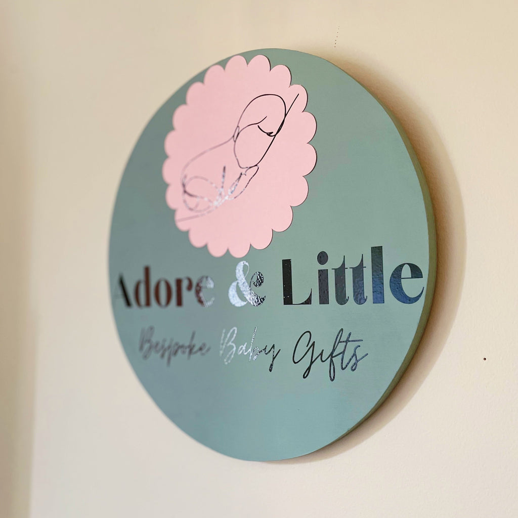 Business Logo Wall Hanging