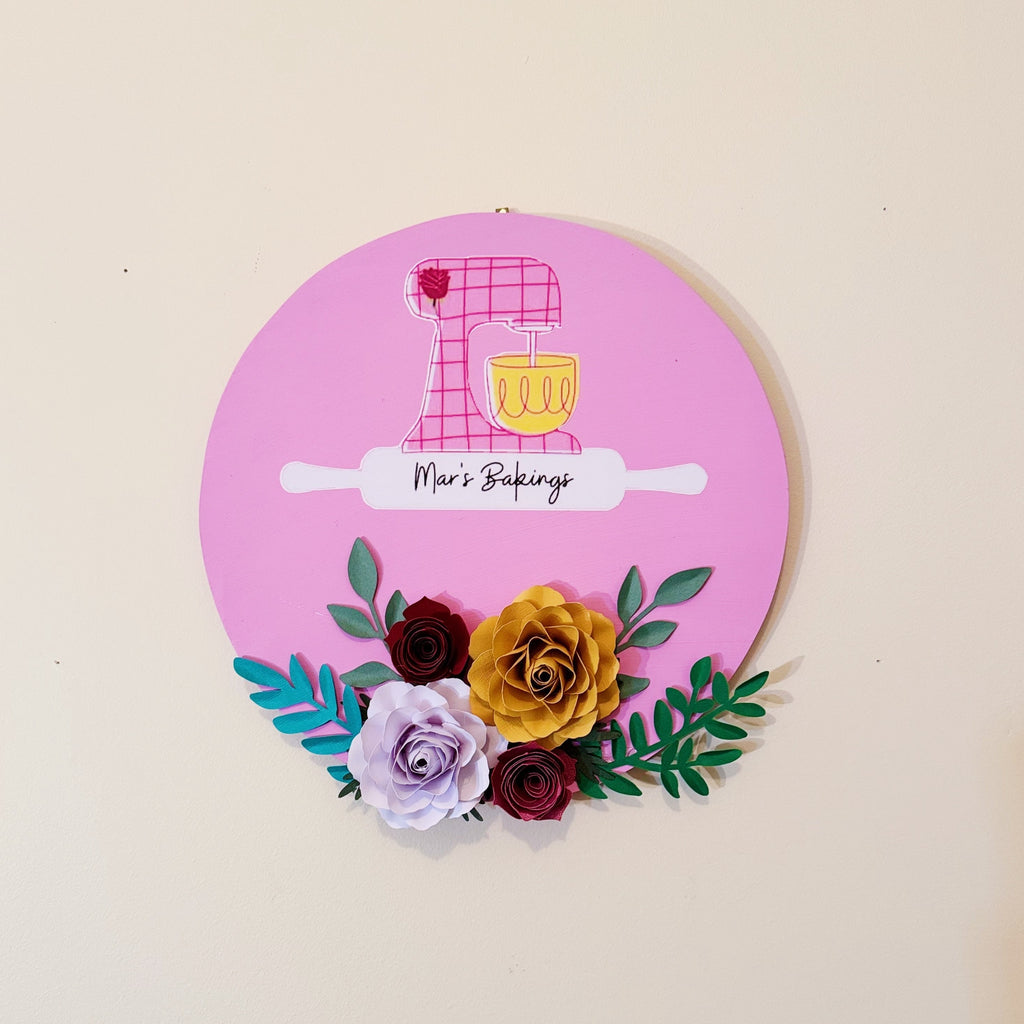 Business Logo Wall Hanging