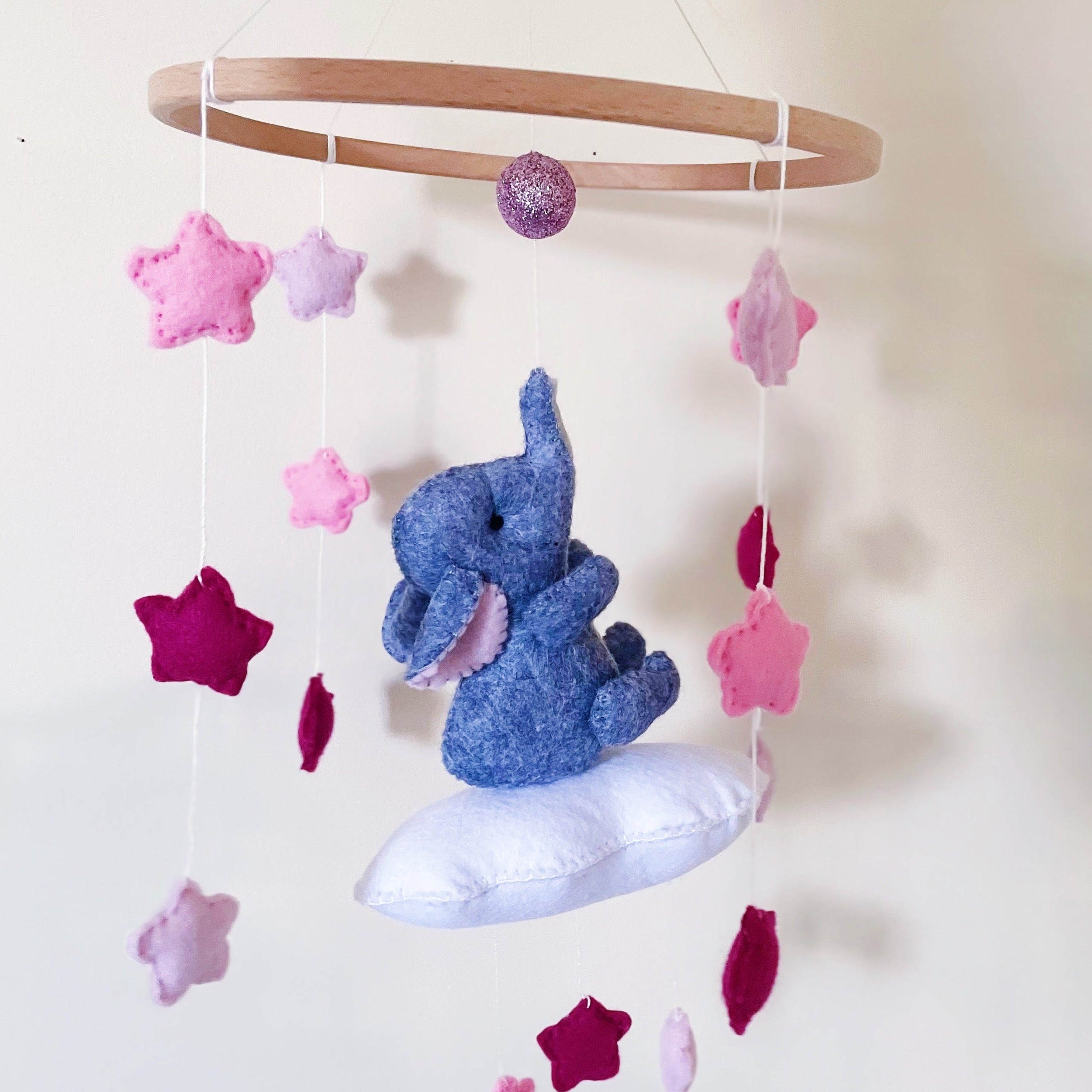 Starry Elephant Mobile