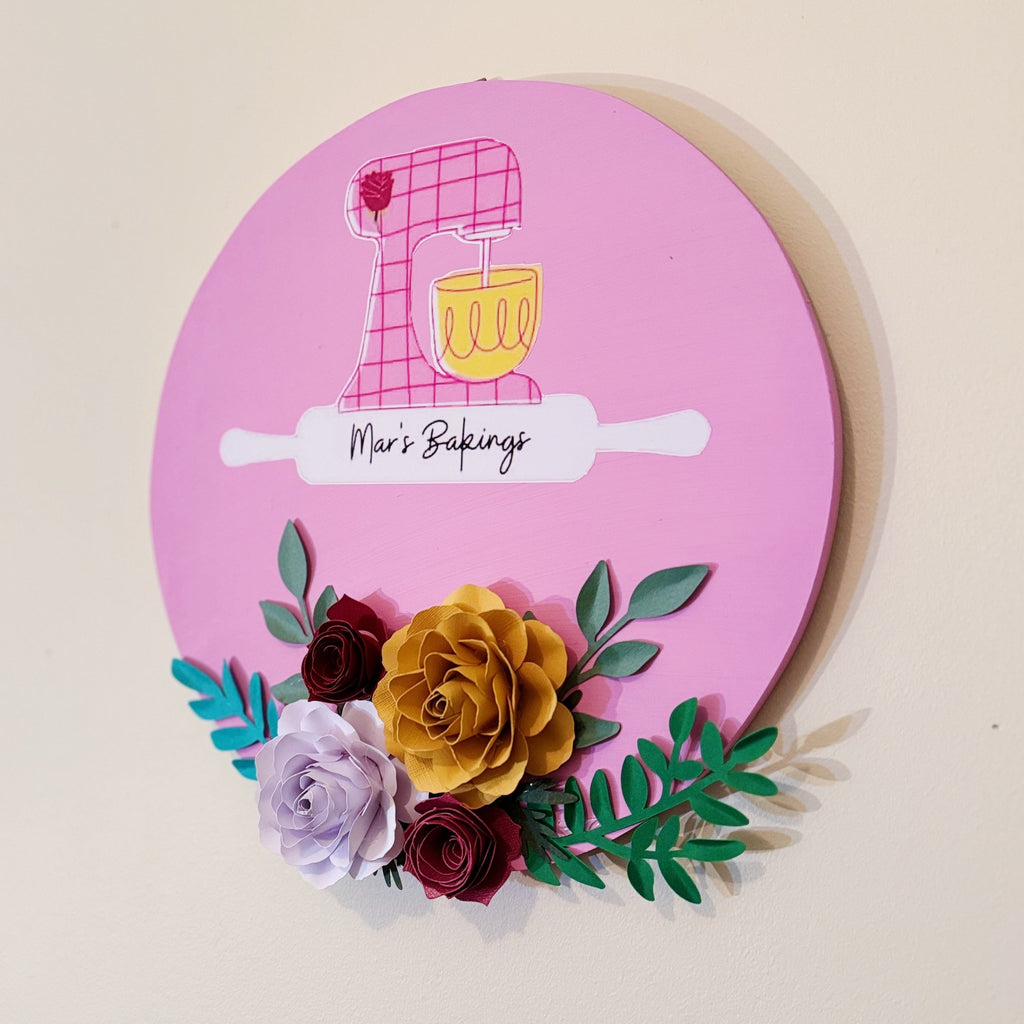 Business Logo Wall Hanging