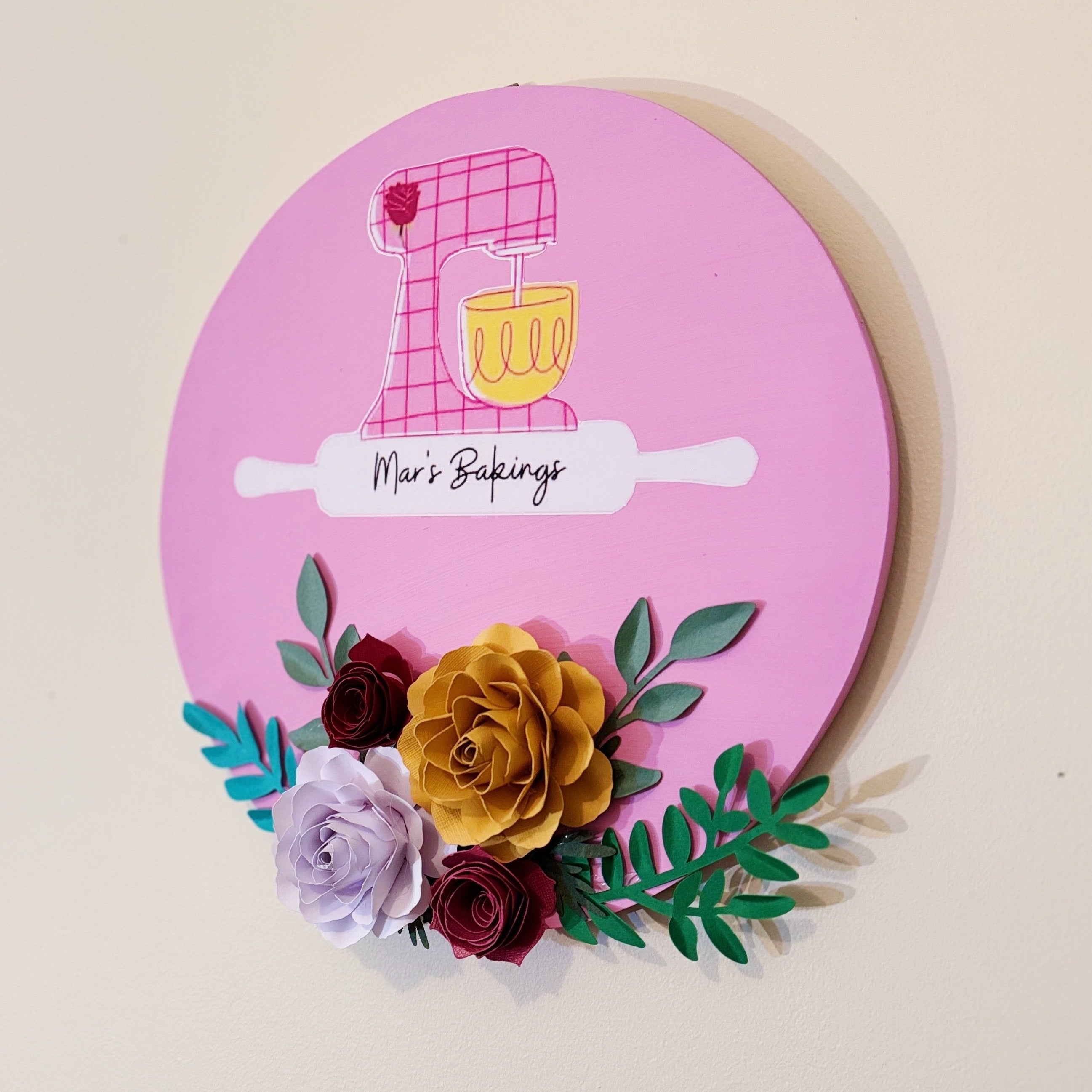 Business Logo Wall Hanging