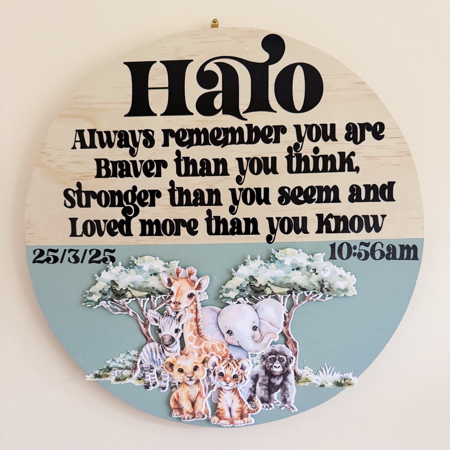 Custom Wall Hanging.