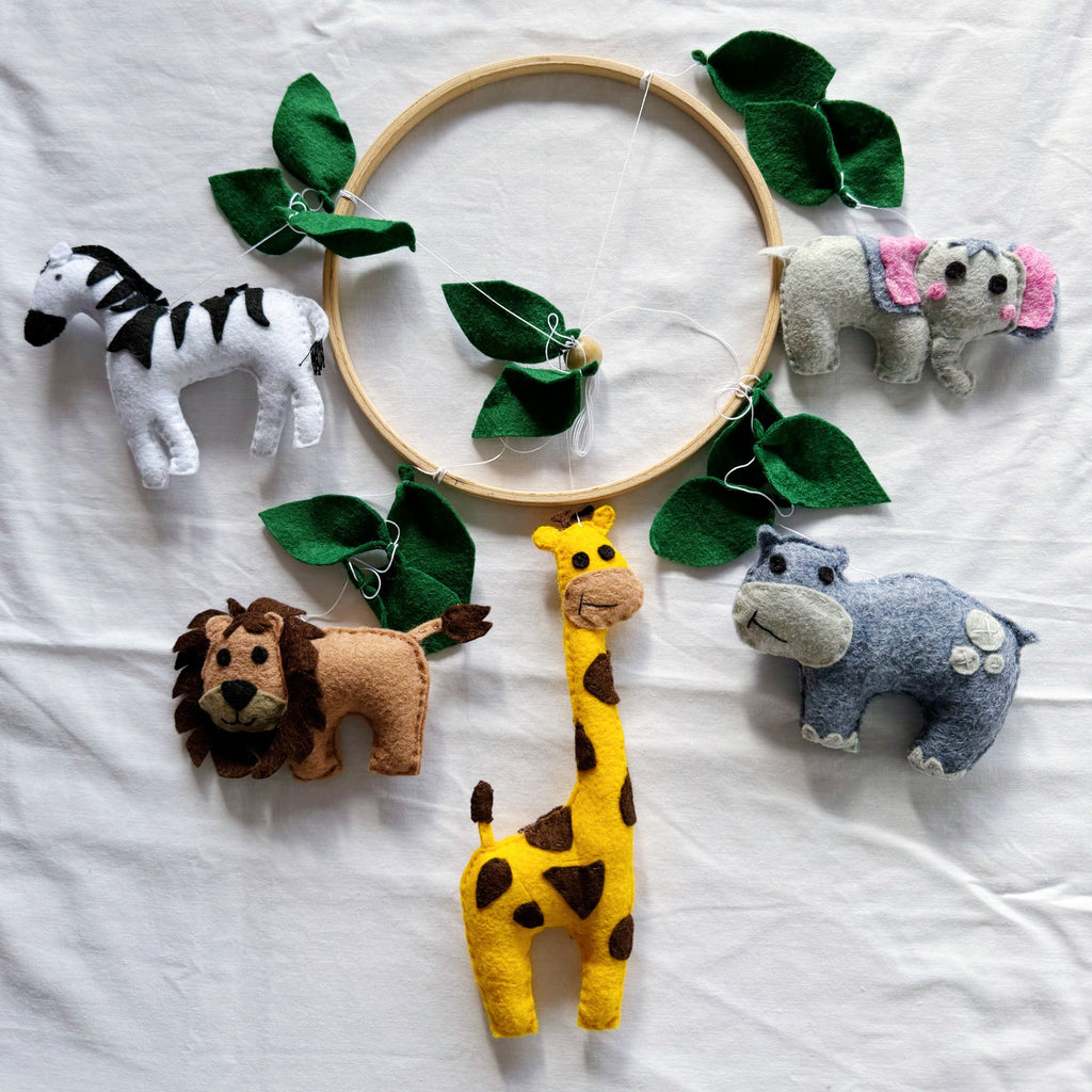Safari Animal Baby Mobile