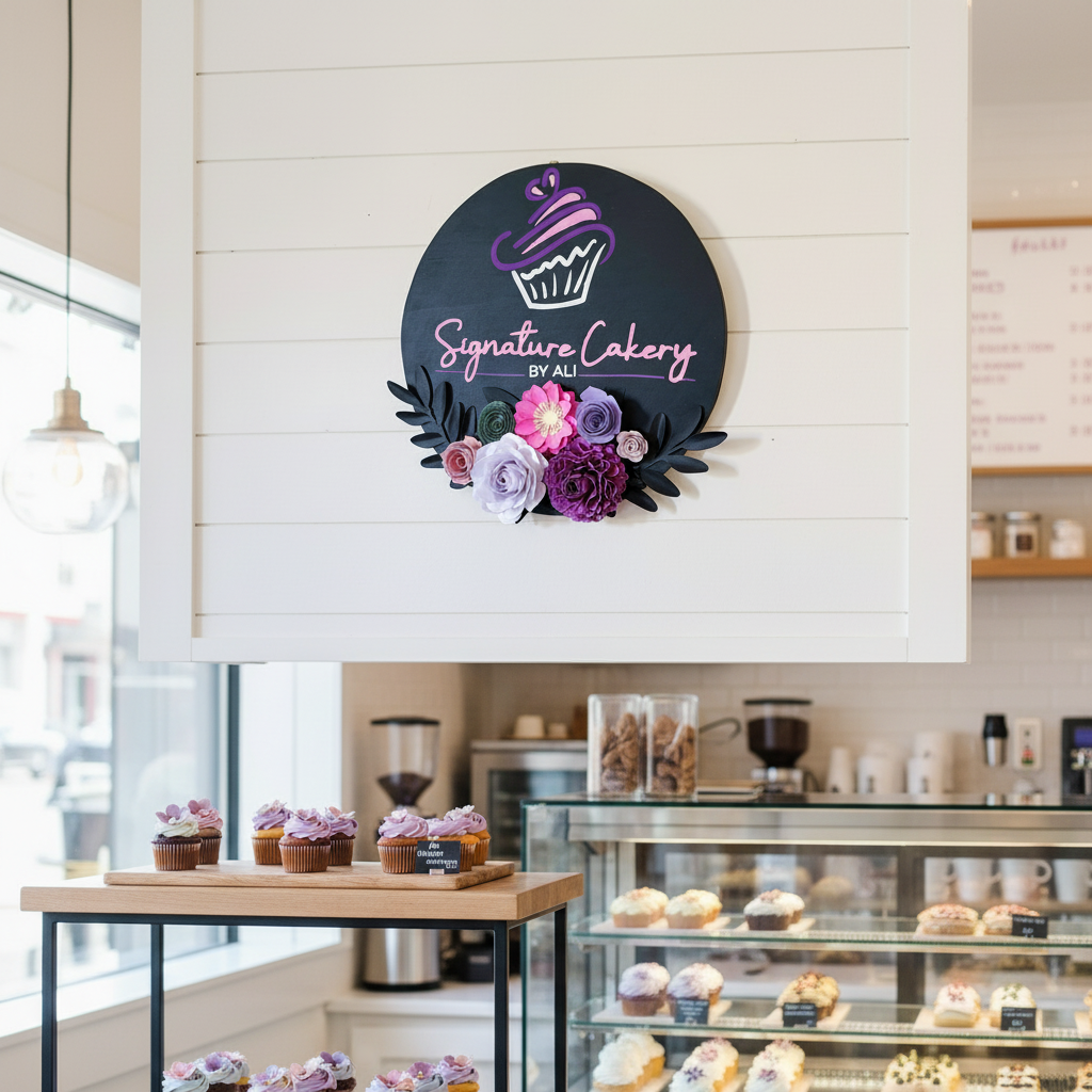 Business Logo Wall Hanging