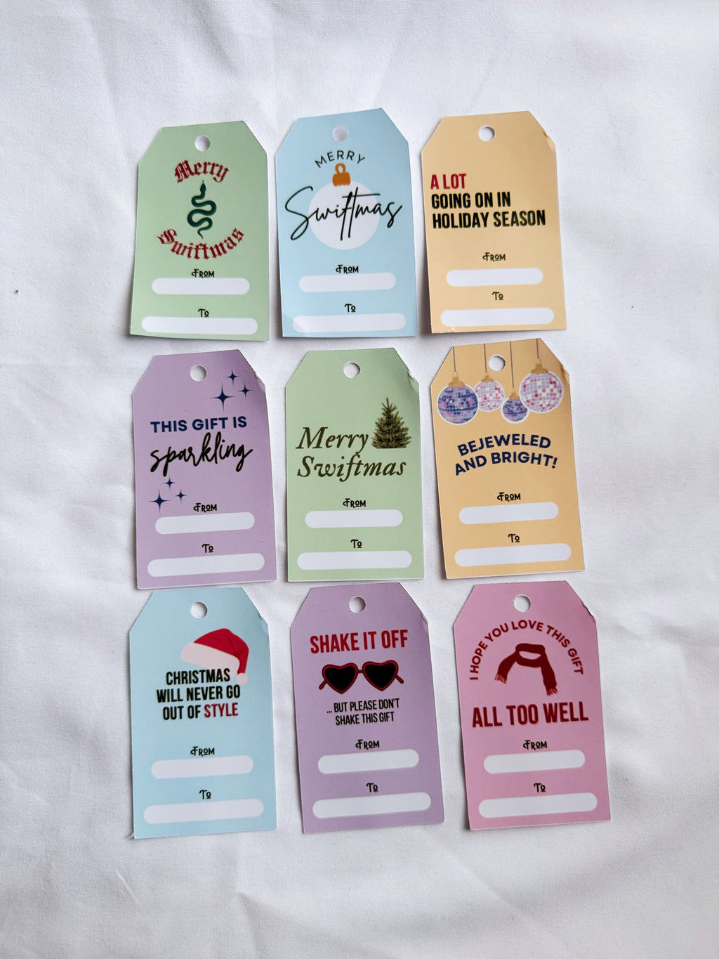 Christmas Gift Stickers.