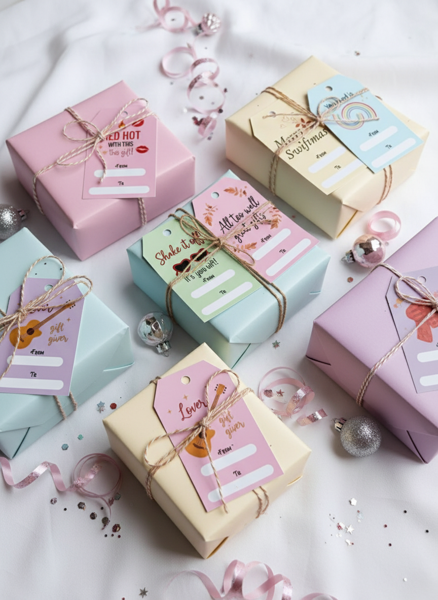 Christmas Gift Stickers.