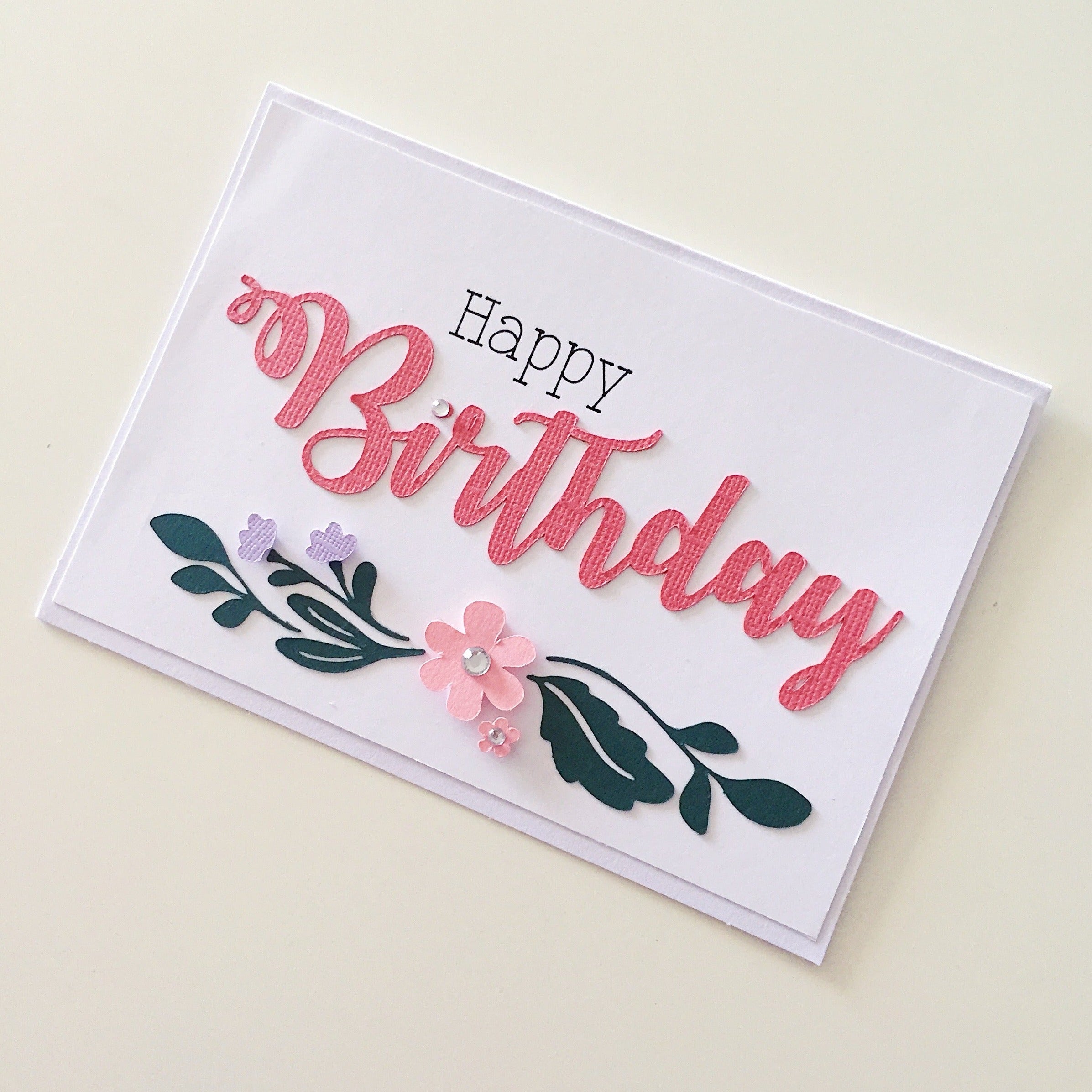 Happy Birthday Floral