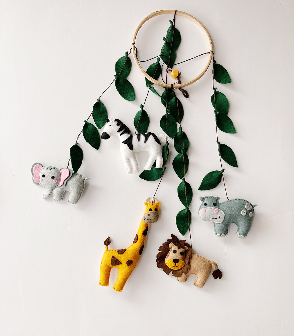 Safari Animal Baby Mobile